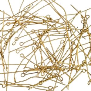 EYE PINS 160 Brass MIXED LENGTHS 0.5 to 2 inch NEW bundle lot set